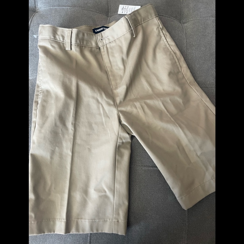 Khaki Boys uniform shorts